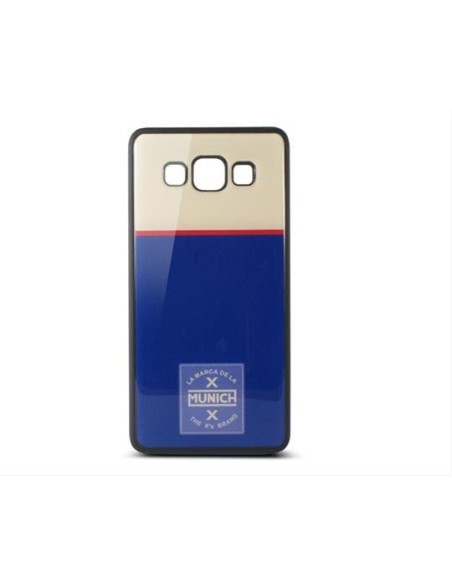 Carcasa munich retro line para galaxy a3 azul blanco BXMUA3C07 kiwiku.com
