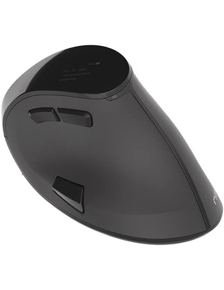 Ratón Inalámbrico Vertical Natec Genesis Euphonie 2400 DPI Negro | Kiwiku