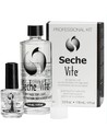 Seche Vite Professional Kit Set de Regalo 15ml Dry Fast Top Coat + 120ml Recargable