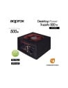 Fuente alimentacion 500w oem negra pfc pasivo 20+4pins 2xsata 2xide vent 12x12 silencioso