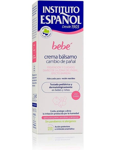 instituto_español_bebé_crema_bálsamo_pañal_150_ml_protección_y_cuidado_diario_para_piel_delicada_8411047101452_oferta
