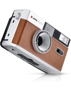 agfaphoto_cámara_analógica_reutilizable_reusable_photo_camera_35mm_color_marrón_con_flash_integrado_4250255104251_oferta