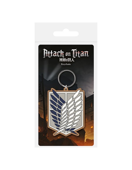 pyramid_international_llavero_logo_cuerpo_de_exploradores_45x6_cm_diseño_anime_shingeki_no_kyojin_5050293393919_oferta
