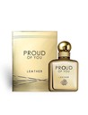 Fragrance World Proud of You Leather Eau de Parfum para Hombre, 100 Ml