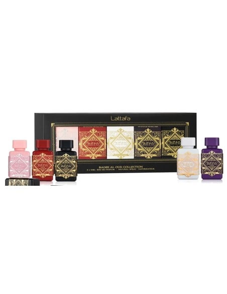 Set De Perfumes Lattafa Badee Al Oud Collection 5x25ml Unisex | Kiwiku