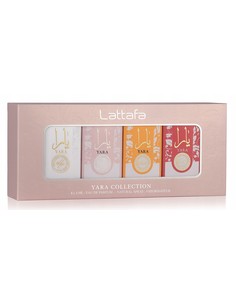 Lattafa Yara Collection Gift Set 4x5ml - Pack de 4 Perfumes para Mujer