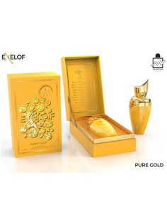 MILESTONE PERFUMES Exelof Pure Gold Eau de Parfum para Mujer 85 ml Fragancia Oriental de Lujo