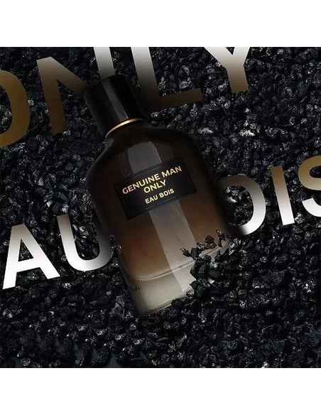 FRAGRANCE WORLD Genuine Man Only Eau Bois 100 ml Perfume Hombre | Kiwiku