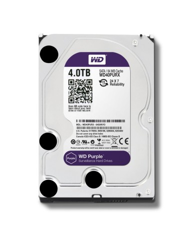 Western Digital WD40PURX - Disco duro interno de 4 TB (SATA III, 3.5): Western-Digital: Kiwiku.com: Informática