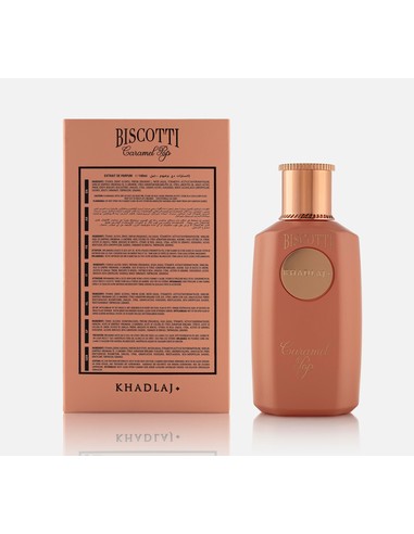 Compra Khadlaj Biscotti Caramel Pop Extract De Parfum 100ml Unisex en Kiwiku
