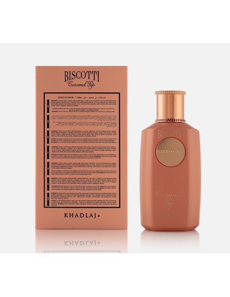 Compra Khadlaj Biscotti Caramel Pop Extract De Parfum 100ml Unisex en Kiwiku
