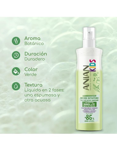 ANIAN Kids Tea Tree Conditioner 250ml - Acondicionador Infantil Con Árbol De Té | Kiwiku  