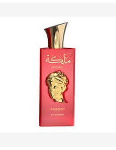 AMARAN Kings & Queens Malika Eau de Parfum 100 ml - Fragancia Femenina Dulce y Amaderada con Notas de Vainilla y Caramelo
