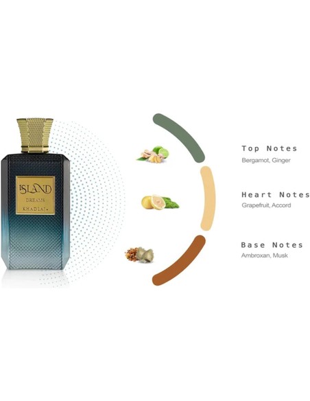 Compra Island Dreams Extrait de Parfum 100ml de Khadlaj - Perfume Unisex