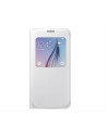 Funda samsung s view cover (pu) para galaxy s6 blanca
