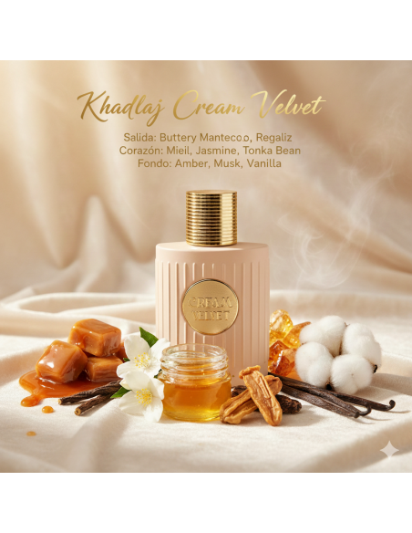 Compra Khadlaj Cream Velvet Extrait De Parfum 100ml Para Mujer en Kiwiku