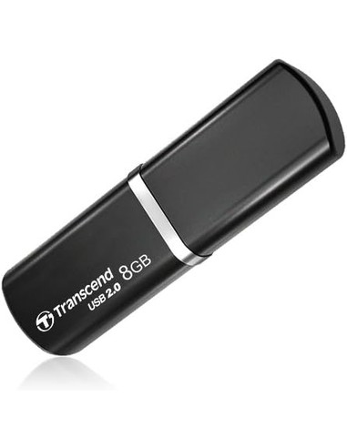Memoria USB Transcend JetFlash 320 8 GB Negro - Kiwiku