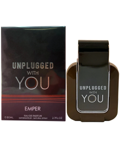 Perfume EMPER Unplugged With You EDP 80 ml Para Hombre - Fragancia Aromática y Especiada   2