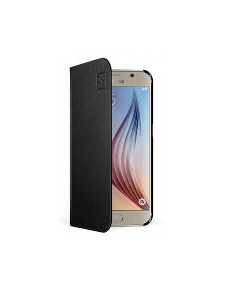Funda Libro para Samsung Galaxy S6 - Negro SG6LO kiwiku.com