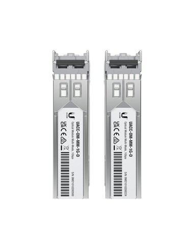 Compra Módulo Fibra SFP MultiModo Ubiquiti UACC-OM-MM-1G-D-2 en Kiwiku