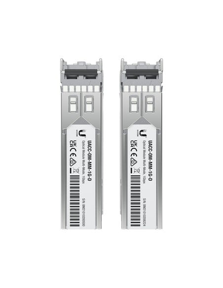 Compra Módulo Fibra SFP MultiModo Ubiquiti UACC-OM-MM-1G-D-2 en Kiwiku