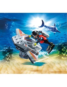 playmobil_-_sea_rescue:_diving_scooter_in_rescue_operations_(70145)_-_vehículo_de_propulsión_para_buceo_4008789701459_oferta 2