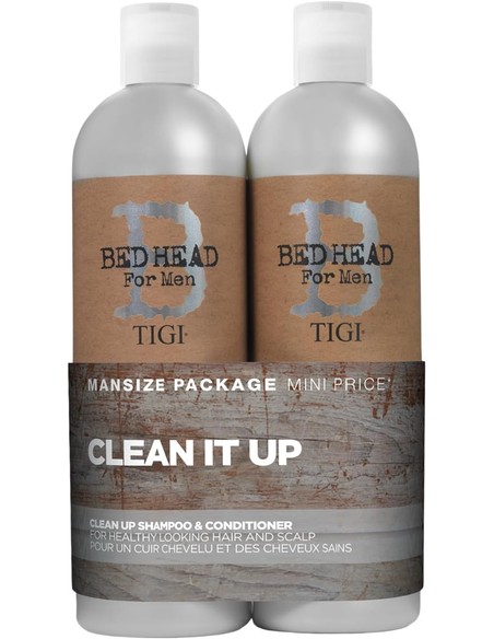 tigi_bed_head_clean_up_tweens_duo_shampoo_y_acondicionador_2x750_ml_para_hombre_0615908950830_oferta