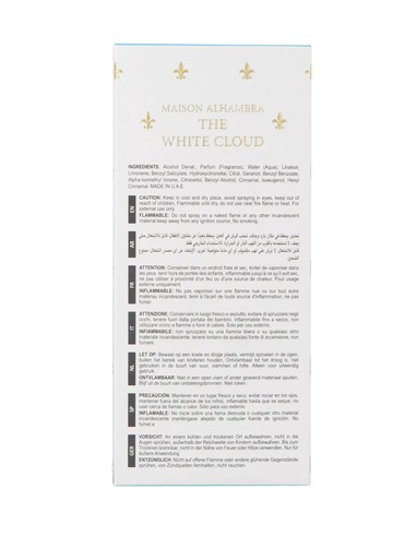 Compra Maison Alhambra The White Cloud Eau de Parfum 100ml en Kiwiku