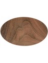 Secret de Gourmet Plato Llano de Madera Color Marrón 26cm