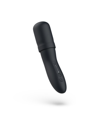 B SWISH Bthrilled Vibrador Wand Premium Negro - Kiwiku