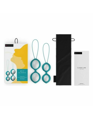 B SWISH Bfit Classic Turquesa Bolas Chinas Ejercitador de Suelo Pélvico