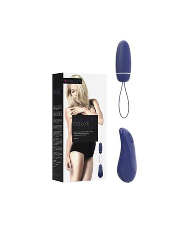 Vibrador B SWISH Bnaughty Deluxe Unleashed Azul Medianoche - Kiwiku