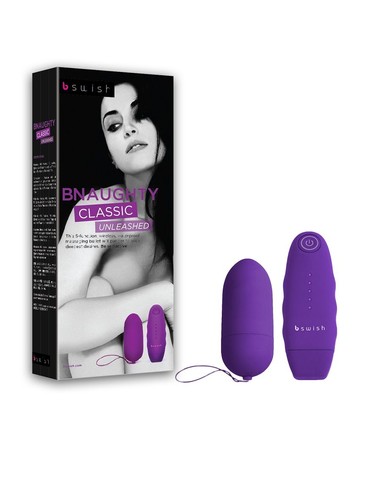 Vibrador B SWISH Bnaughty Unleashed Classic Lila - Kiwiku
