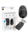 Online - Huevo Vibrador Negro Con Mando A Distancia, 10 Modos de Vibración, Resistente Al Agua