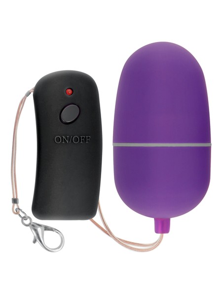 Huevo Vibrador Lila Con Control Remoto - ONLINE - 10 Modos De Vibración