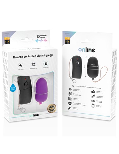 online_-_huevo_vibrador_con_mando_control_remoto_lila_-_10_modos_de_vibración_-_resistente_al_agua_8435565932190_barato
