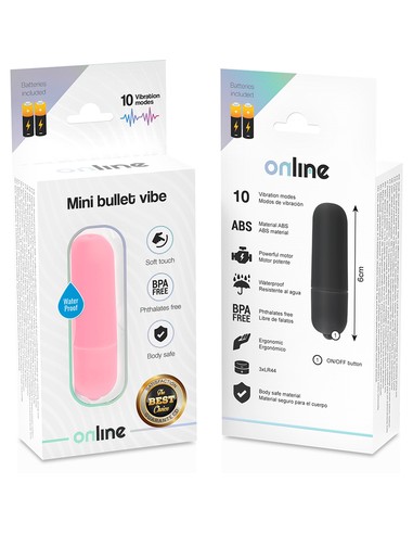 online_mini_bala_vibradora_rosa_10_patrones_resistente_al_agua_8435565932268_barato