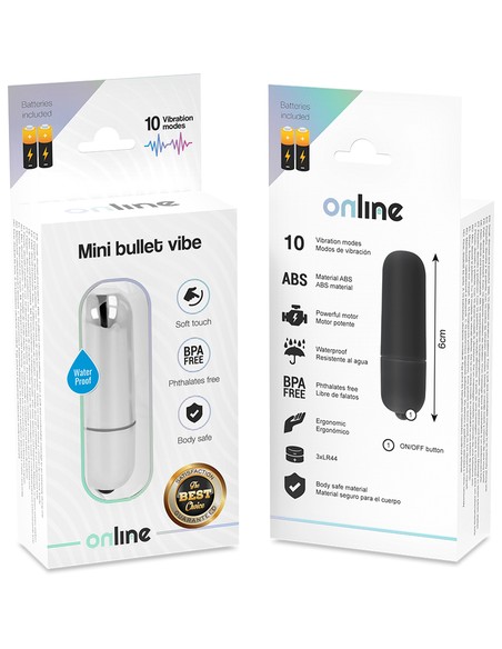 online_-_mini_bala_vibradora_plateada_10_modos_resistente_al_agua_8435565932312_barato