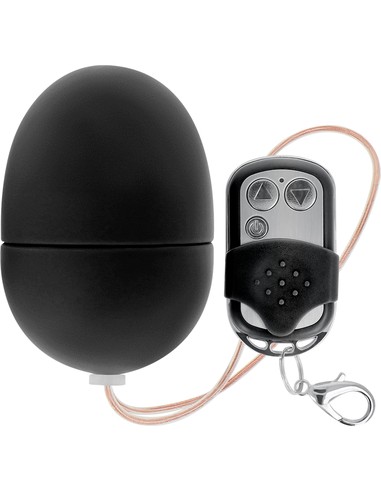 Huevo Vibrador ONLINE Control Remoto S Negro - 10 Modos de Vibración