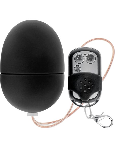 Huevo Vibrador ONLINE Control Remoto S Negro - 10 Modos de Vibración