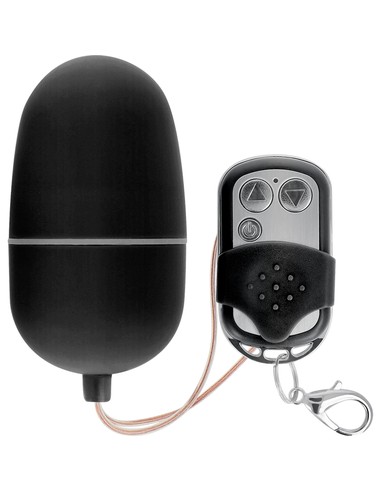 Huevo Vibrador ONLINE Control Remoto Negro - Kiwiku