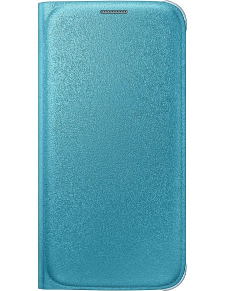 Samsung S6 Flip Wallet-PU Blue, EF-WG920PLEGWW: Samsung: Kiwiku.com: Electrónica