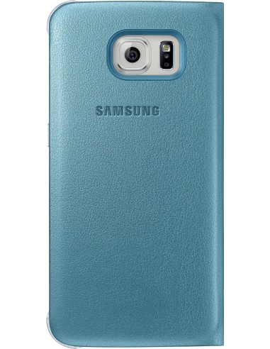 Samsung S6 Flip Wallet-PU Blue, EF-WG920PLEGWW: Samsung: Kiwiku.com: Electrónica