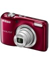 Nikon coolpix l31 kit - cámara, color rojo con estuche