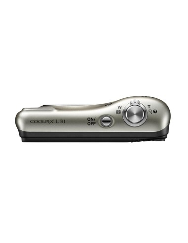 Nikon COOLPIX L31 Kit - Cámara, color plata - Electrónica - Kiwiku.com