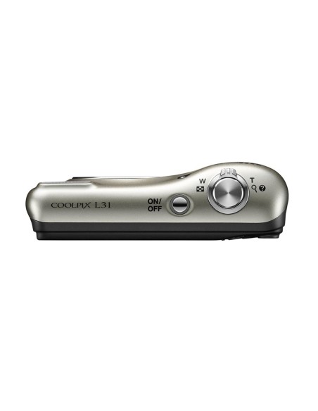 Nikon COOLPIX L31 Kit - Cámara, color plata - Electrónica - Kiwiku.com