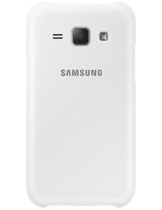 Kiwiku.com: Samsung Protective Cover EF-PJ100 para Galaxy J1, blanco - apropiado para GALAXY J1 J100N - Electrónica