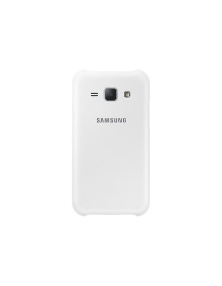 Kiwiku.com: Samsung Protective Cover EF-PJ100 para Galaxy J1, blanco - apropiado para GALAXY J1 J100N - Electrónica