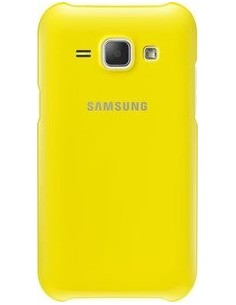 Samsung O8EFPJ100BYEG - Carcasa para Samsung Galaxy J1, color amarillo EF-PJ100BYEGWW kiwiku.com