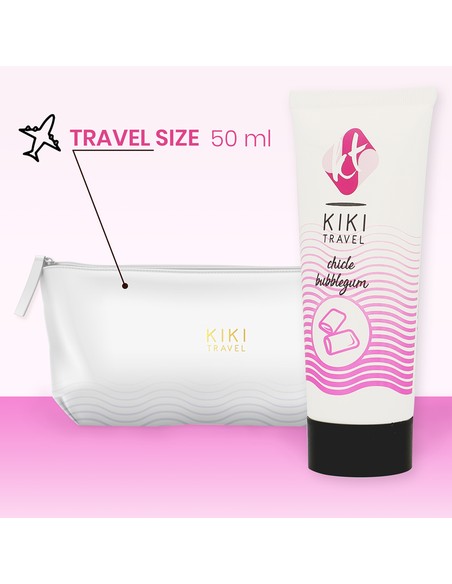 Compra Lubricante Sabor A Chicle KIKÍ TRAVEL 50 Ml En Kiwiku